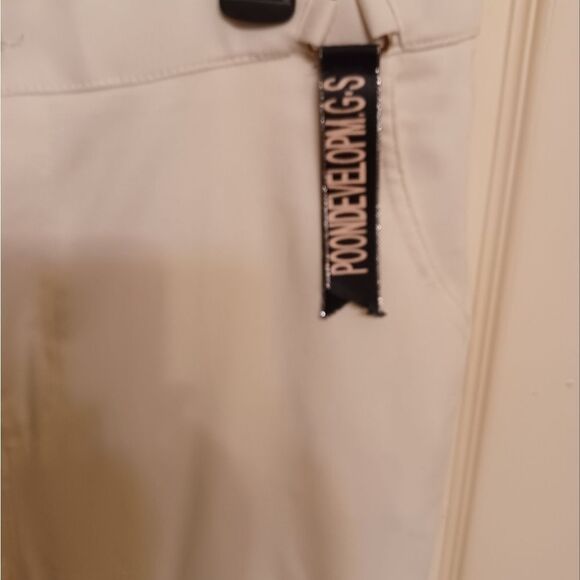 Shein High stretch with pockets, white skinny jeans - Picture 3 of 4